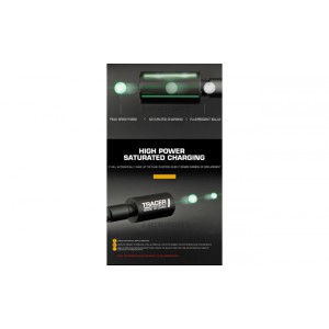 Трассерная насадка High power flash cancellation 11CW (With 14mm CCW adapter) Black (WoSport)